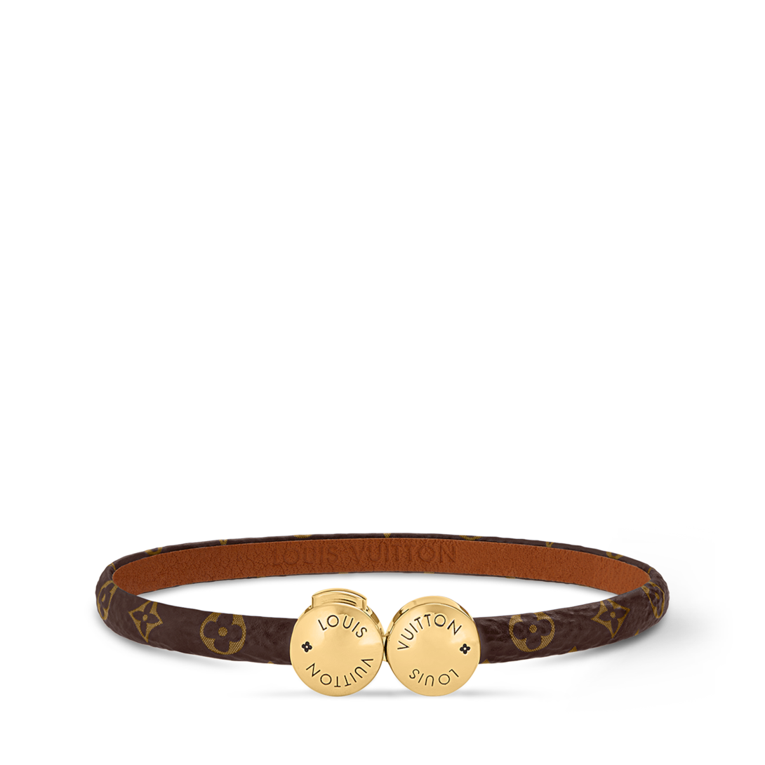 Louis Vuitton バングル レザー Historic Mini Monogram Bracelet Monogram - Women - Accessories